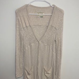 Saturday Sunday anthropology long cardigan sweater